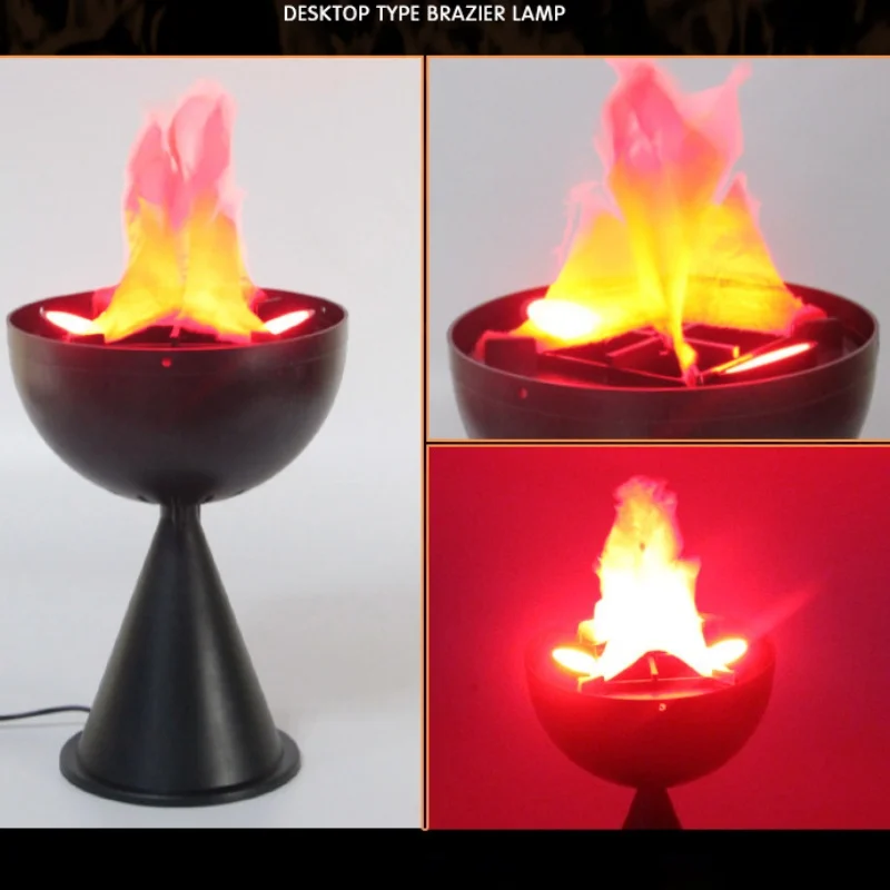 3D Fake Flame Lamp Simulation  - Head Racket Boom recension och pris